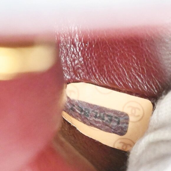 CHANEL CC Mini Matelasse Chain Shoulder Bag Leather Blue GHW Vintage - Picture 16 of 16